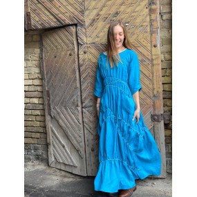 Retro off-shoulder dress